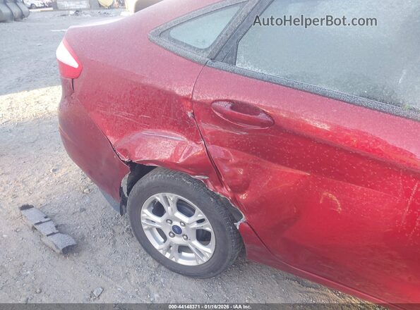 3FADP4BJ0GM192740 2016 FORD FIESTA Red Вид спереду