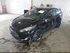 2018 Ford Fiesta Se Черный vin: 3FADP4BJ0JM109024