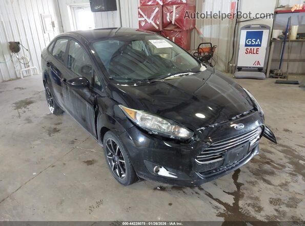 3FADP4BJ0JM109024 2018 FORD FIESTA Черный Передняя правая четверть