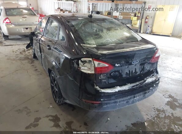 3FADP4BJ0JM109024 2018 FORD FIESTA Черный Задняя левая четверть