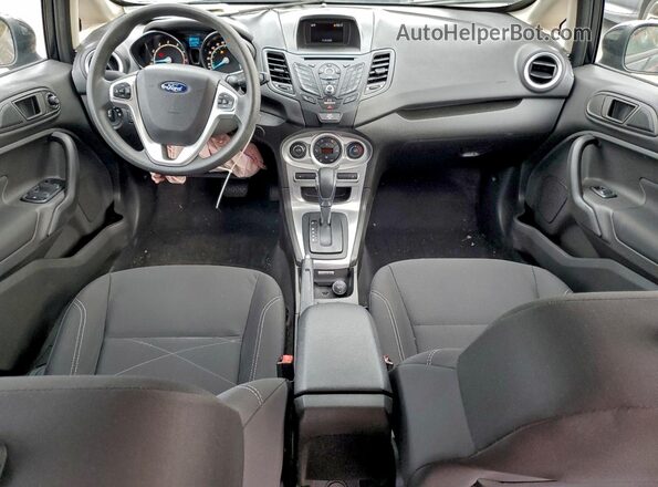3FADP4BJ1KM113892 2019 FORD FIESTA Black Widok deski rozdzielczej