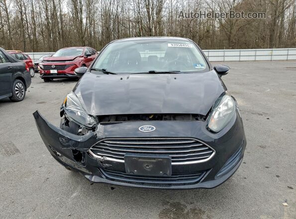 3FADP4BJ1KM113892 2019 FORD FIESTA Black Widok z przodu