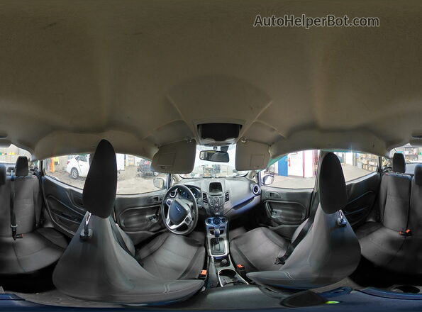 3FADP4BJ2JM101989 2018 FORD FIESTA White Панорамний вид салону 360°