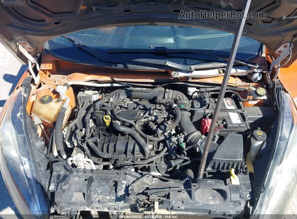 3FADP4GX5HM134640 2017 FORD FIESTA Orange Widok z tyłu