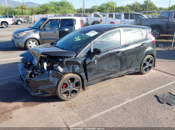 3FADP4GX8KM103132 2019 FORD FIESTA Black Vista tres cuartos delantera izquierda