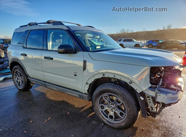 3FMCR9B62NRE04400 2022 FORD BRONCO Серый Передняя правая четверть