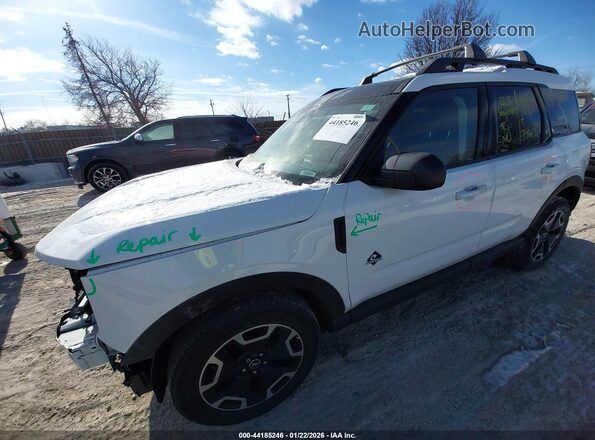 3FMCR9C61PRD69169 2023 FORD BRONCO SPORT Белый Передняя левая четверть