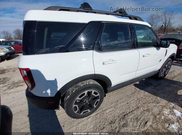 3FMCR9C61PRD69169 2023 FORD BRONCO SPORT Белый Задняя правая четверть