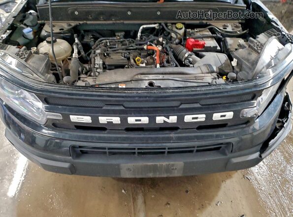 3FMCR9C68PRD33429 2023 FORD BRONCO Black Widok komory silnika