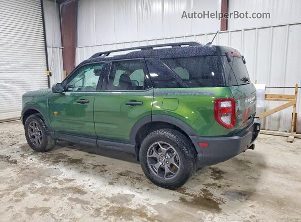 3FMCR9D97PRD98409 2023 FORD BRONCO Зеленый Задняя левая четверть