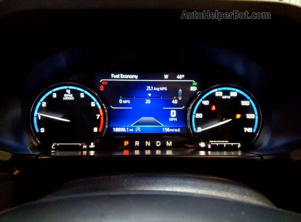 3FMCR9D97PRD98409 2023 FORD BRONCO Зеленый Вид щитка приборов