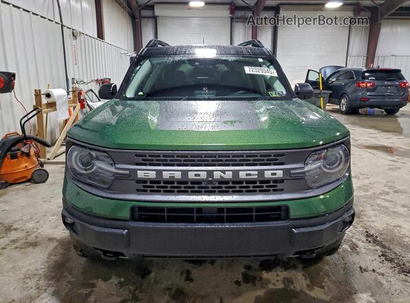 3FMCR9D97PRD98409 2023 FORD BRONCO Зеленый Вид спереди