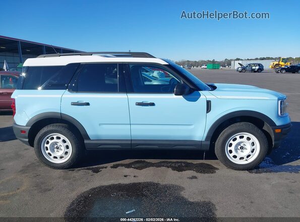 3FMCR9G63PRD62461 2023 FORD BRONCO SPORT Синий Вид задней части салона