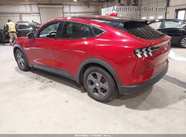 3FMTK1SS7MMA34463 2021 FORD MUSTANG MACH-E Красный Задняя левая четверть