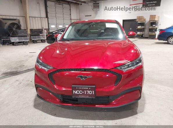 3FMTK1SS7MMA34463 2021 FORD MUSTANG MACH-E Красный Вид щитка приборов