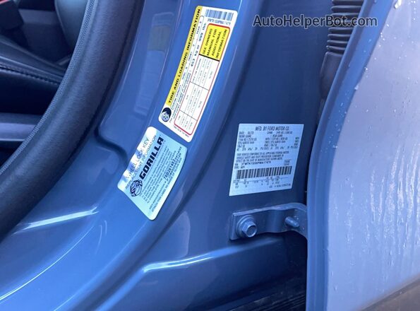 3FMTK1SS8PMA17479 2023 FORD MUSTANG Синий Вид задней части салона