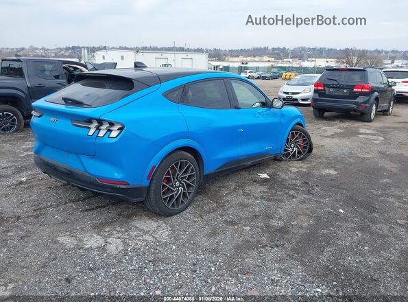 3FMTK4SX1MME02293 2021 FORD MUSTANG MACH-E Синий Задняя правая четверть