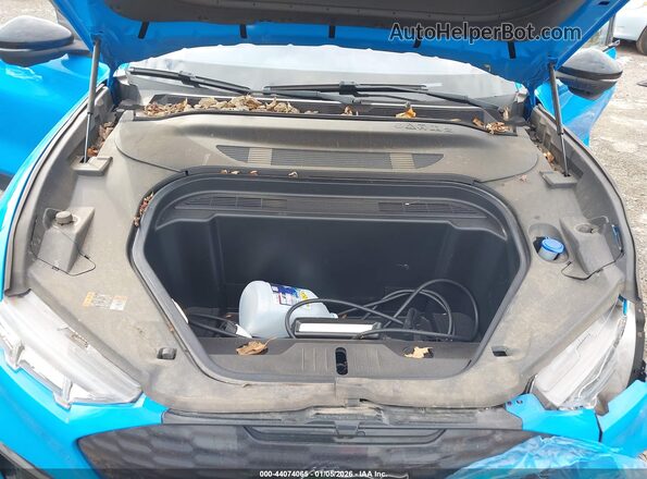 3FMTK4SX1MME02293 2021 FORD MUSTANG MACH-E Синий Вид сзади