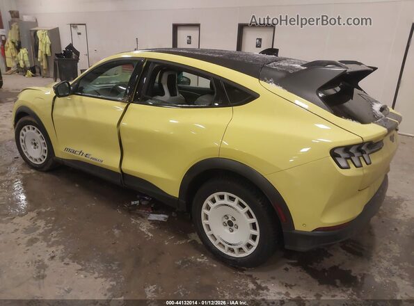 3FMTK4SX5RMA17813 2024 FORD MUSTANG MACH-E Yellow Tył lewy