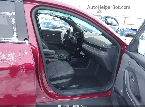 3FMTK4SX9SMA04309 2025 FORD MUSTANG MACH-E Бордовый Вид салона спереди