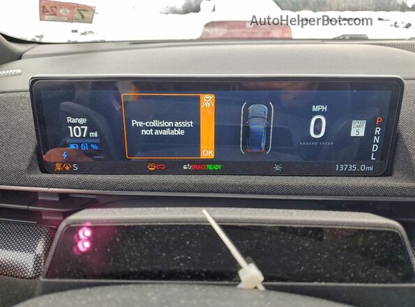 3FMTK4SXXPMA24642 2023 FORD MUSTANG Серый Вид щитка приборов