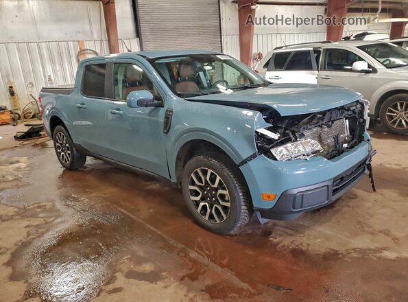 3FTTW8F94PRA09357 2023 FORD MAVERICK Синий Передняя правая четверть