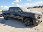 2024 Chevrolet Silverado K1500 Custom Black vin: 3GCPDBEK8RG107735