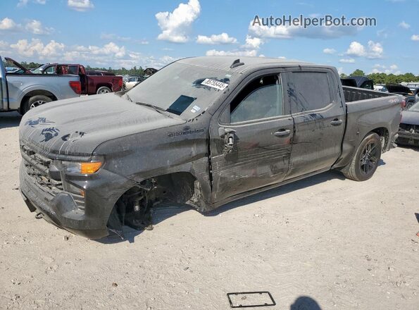 3GCPDBEK8RG107735 2024 CHEVROLET SILVERADO Black წინა მარცხენა ხედი სამი მეოთხედიდან