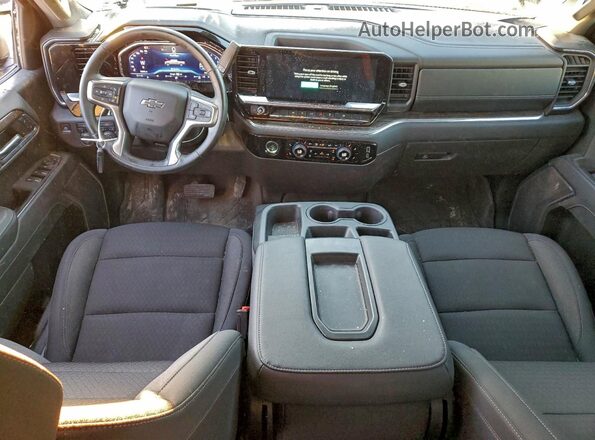 3GCPDEEK7RG435987 2024 CHEVROLET SILVERADO Black Vista del salpicadero
