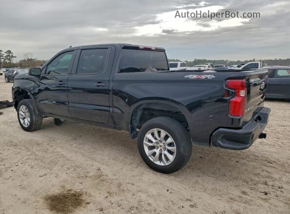 3GCPYBEK2NG204136 2022 CHEVROLET SILVERADO Черный Задняя левая четверть