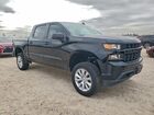 2022 Chevrolet Silverado Ltd K1500 Custom Черный vin: 3GCPYBEK2NG204136