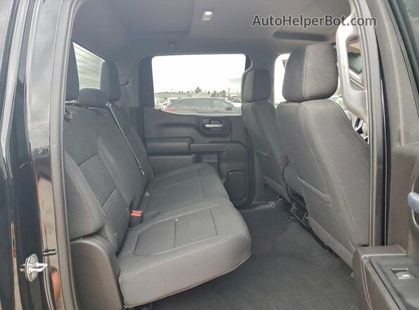 3GCPYBEK2NG204136 2022 CHEVROLET SILVERADO Черный Вид задних сидений