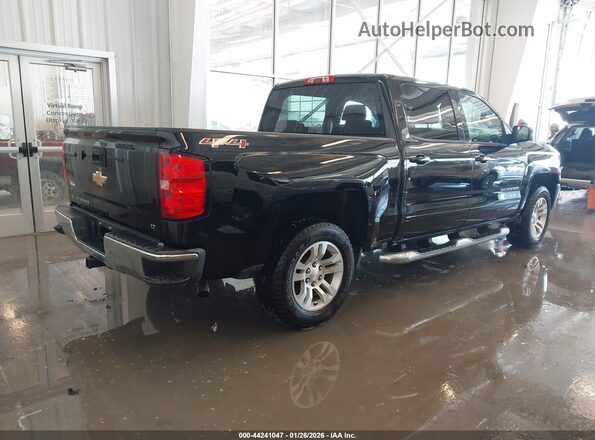 3GCUKREC2HG107528 2017 CHEVROLET SILVERADO Черный Задняя правая четверть