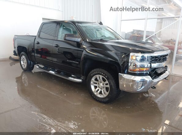 3GCUKREC2HG107528 2017 CHEVROLET SILVERADO Черный Передняя правая четверть