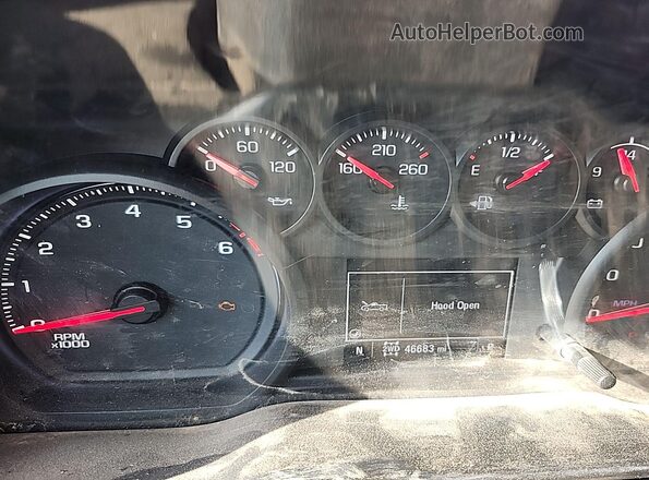3GCUYAEF5LG347112 2020 CHEVROLET SILVERADO  Вид щитка приладів