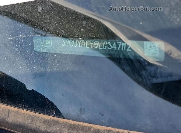 3GCUYAEF5LG347112 2020 CHEVROLET SILVERADO  