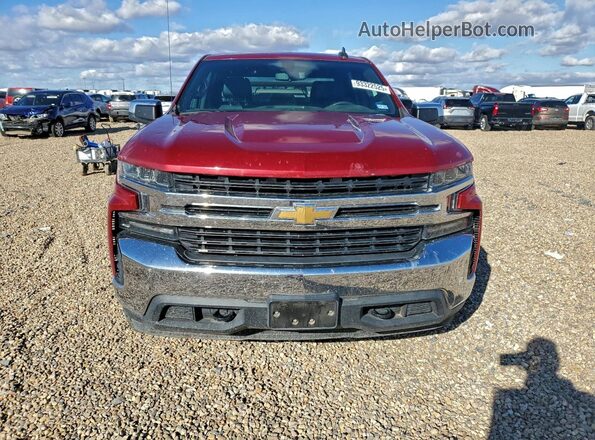 3GCUYDED6KG106433 2019 CHEVROLET SILVERADO Темно-бордовый Вид спереди