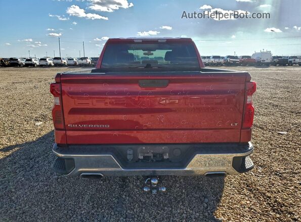 3GCUYDED6KG106433 2019 CHEVROLET SILVERADO Темно-бордовый Вид сзади