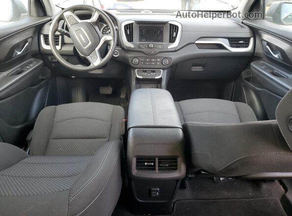 3GKALMEG6PL243869 2023 GMC TERRAIN Серебряный Вид панели приборов