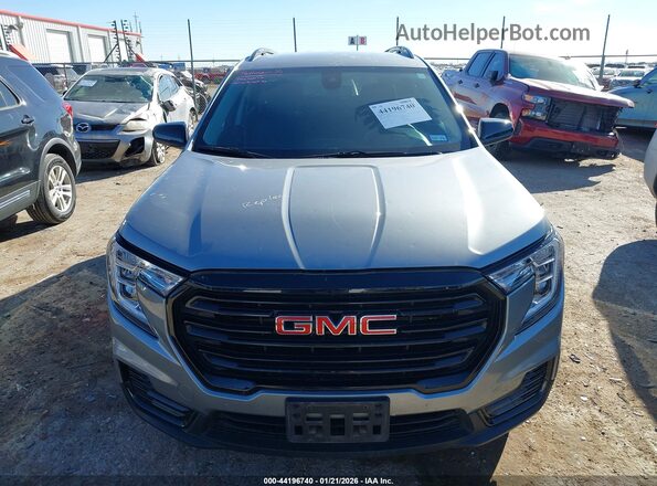 3GKALMEG7PL272975 2023 GMC TERRAIN Серый Вид щитка приборов
