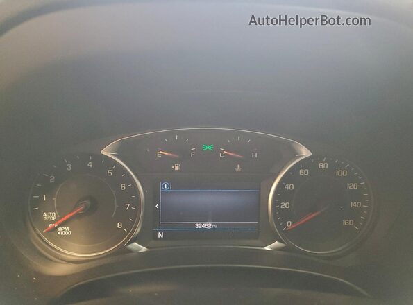 3GKALMEG9RL390030 2024 GMC TERRAIN Серый Вид щитка приборов