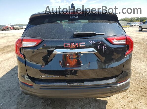 3GKALMEV0NL142869 2022 GMC TERRAIN Черный Вид сзади