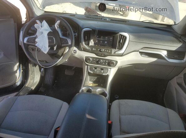 3GKALMEV0NL281111 2022 GMC TERRAIN Синий Вид панели приборов