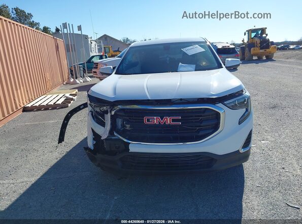 3GKALMEV1JL407020 2018 GMC TERRAIN Белый Вид щитка приборов
