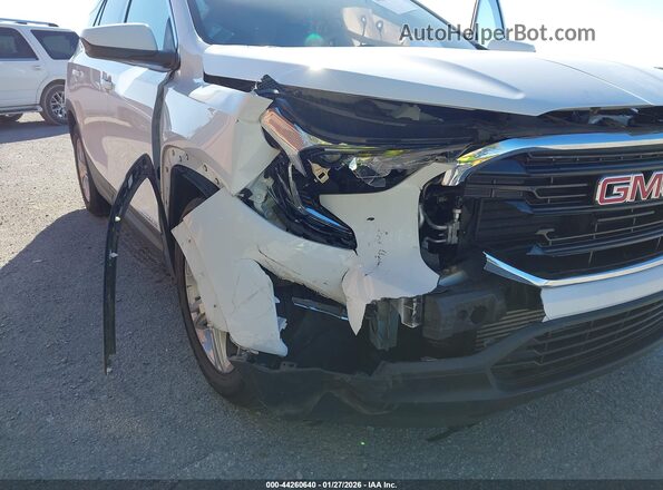 3GKALMEV1JL407020 2018 GMC TERRAIN Белый Вид спереди