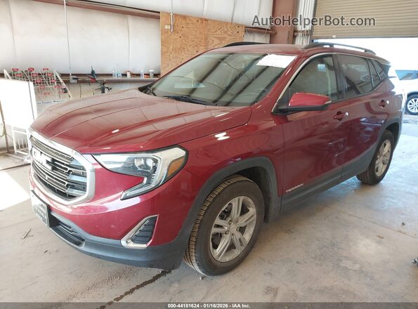 3GKALMEV9JL276824 2018 GMC TERRAIN Красный Передняя левая четверть