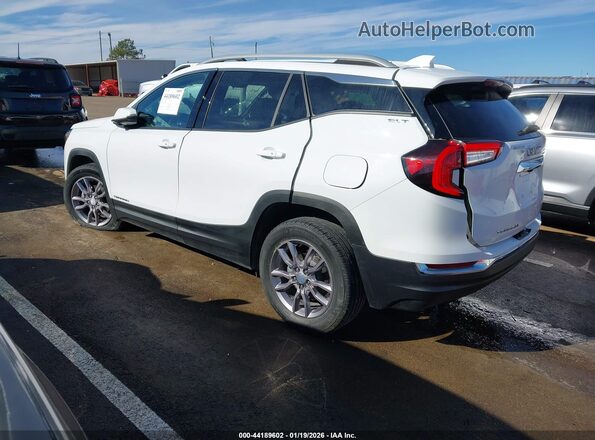 3GKALPEG1PL118697 2023 GMC TERRAIN Белый Задняя левая четверть