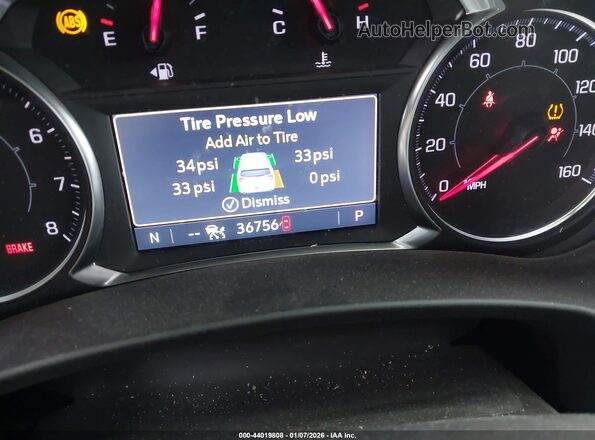 3GKALPEV4NL234441 2022 GMC TERRAIN Красный Вид задних сидений
