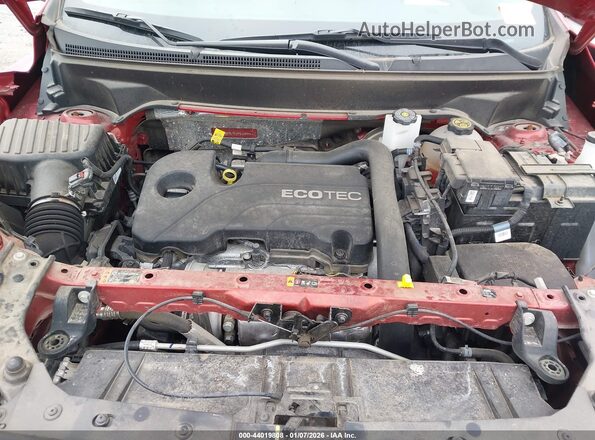 3GKALPEV4NL234441 2022 GMC TERRAIN Красный Вид сзади