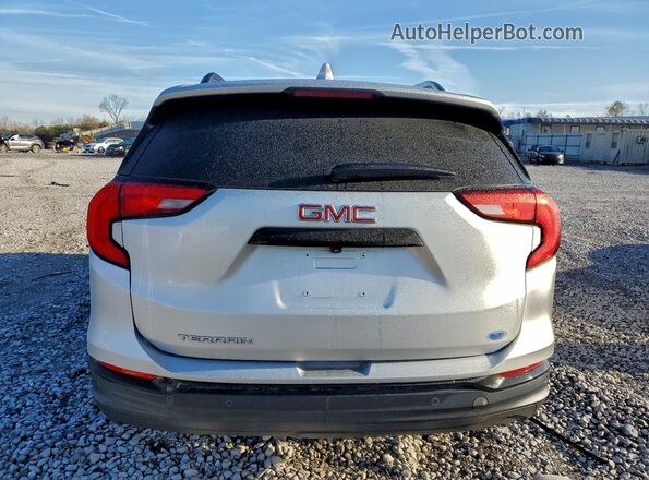 3GKALPEV9ML398301 2021 GMC TERRAIN Gray Rear view